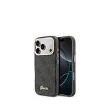 Guess Iphone 17 Pro Max Siyah Script Yazı Logolu Magsafe Uyumlu Telefon Kılıfı