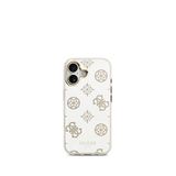 Guess iPhone 17 Simli Aynalı Metal Kamera Çerçeveli Magsafe Uyumlu Gold Altın Telefon Kılıfı