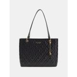 Guess Isemay Logo Patent Shopper Kadın Omuz Çantası HWGG9628250