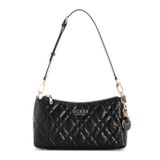 GUESS Isemay Omuz Çantası, Siyah, One Size, Isemay Omuz Çantası