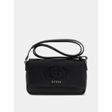 Guess Isola Dönüştürülebilir Kapaklı Çapraz Askılı Kadın Siyah Omuz Çantası HWBG9905210-BLA