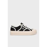 Guess Issah Logolu Bağcıklı Sneaker Ayakkabı FLPISSFAL12 Bayan Ayakkabı Flpıss FAL12 Black - 2J9-Siyah