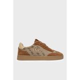 Guess Jacek 4g Logolu Süet Detaylı Sneaker Ayakkabı FLTJACLEA12 Bayan Ayakkabı Fltjac LEA12 Cogna - Taba