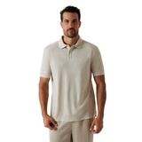 Guess Jacquard Erkek Modal Karışımlı Regular Fit Polo T-Shirt