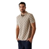 Guess Jacquard Erkek Regular Fit Polo T-Shirt M6GP04K3073, Mavi, L