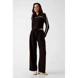 Guess Jasmine Aktif Modal Karışımlı Scuba Palazzo Fit Kadın Eşofman Altı V6GB01K2914 - Siyah - XL