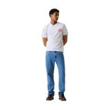 Guess Jeans Açık Gri Slim Fit Baskılı T-Shirt, L, 5003336434, Açık Gri, Erkek