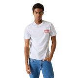 Guess Jeans Açık Gri Slim Fit Baskılı T-Shirt, M, 5003336434, Açık Gri, Erkek