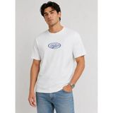 Guess Jeans Beyaz Erkek T-Shirt M6YI06K3649-G046 Guess Jeanst-Shirt - XL