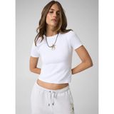 Guess Jeans Beyaz Kadın T-Shirt W6BI05K5301-G011 - M
