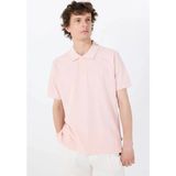 Guess Jeans Erkek Regular Fit Polo Yaka Tişört M4BP29KCJV1 - Pembe - 2XL
