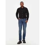 Guess Jeans Guess Jeans Erkek Slim Fit Gömlek M4YH35WGCF1, Siyah, XL