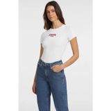 Guess Jeans Kadın Beyaz Slim Fit T-Shirt W4YI64KA0H1-G011