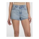 Guess Jeans Kadın Keten Karışımlı Regular Fit Denim Şort