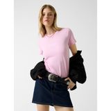 Guess Jeans Kadın Regular Fit T-Shirt, Pembe, L Beden