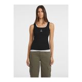 Guess Jeans Kadın Tank Top, Siyah, XS