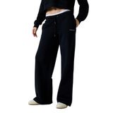 Guess Jeans Lastikli Bel Regular Fit Pantolon, M, 5003340708, Siyah, Kadın