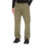 Guess Jeans Normal Paça Haki Erkek Kargo Pantolon M4YB40WGCV1G8EV GJ MENS CARGO Chino, 30-32