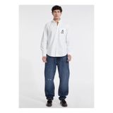 Guess Jeans Regular Fit Beyaz Baskılı Erkek Gömlek M5YH64WHFK1-G011 Jeans Erkek