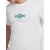 Guess Jeans Ss Cn Slim Erkek Slim Fit T-Shirt M5GI23K8HM0, Beyaz, S
