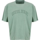 Guess Jeans Yeşil Erkek Regular Fit Taşlamalı T-Shirt M6GIB6K8FQ4-F8RB Yeşil T-Shirt