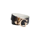 GUESS Jena Şakayık Kemeri, Mermer Blk/Wht, L