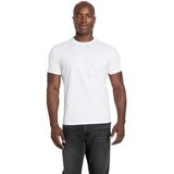 Guess Jersey Bisiklet Yaka Kısa Kollu T-Shirt, L, M6RI03.I3Z14.G011, BEYAZ, Erkek