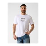 Guess Jersey Erkek Modal Karışımlı Regular Fit T-Shirt