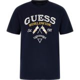 Guess Jersey Erkek Regular Fit T-Shirt - Lacivert