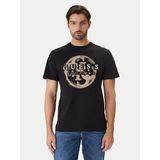 Guess Jersey Erkek Regular Fit T-Shirt M6GI09K2989, Lacivert, M