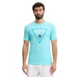 Guess Jersey Erkek Slim Fit T-Shirt F6GI09J1314, Mavi, M