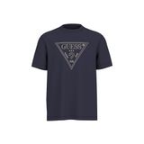 Guess Jersey Regular Fit T-Shirt, L, M6GI15K3008, Lacivert, Erkek