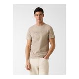 Guess Jersey Slim Fit T-Shirt, L, M6GI11K2992, Bej, Erkek
