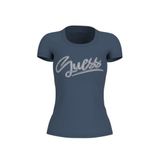 Guess Jersey Slim Fit T-Shirt, M, W6RI24J1314, Lacivert, Kadın