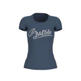 Guess Jersey Slim Fit T-Shirt, S, W6RI24J1314, Lacivert, Kadın