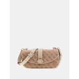 Guess Jessa Kapaklı Çapraz Askılı Kadın Kahverengi Omuz Çantası Hwjg8362200-Ltl
