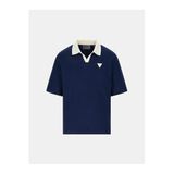 Guess Jhonny Erkek Polo Yaka T-shirt, Mavi, XL Beden