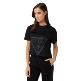 GUESS Kadın ADELE CROP TİŞÖRT Tişört (1'li paket)
