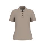 Guess Kadın Aktif Slim Fit Polo T-Shirt, Bej, M Beden