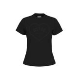 Guess Kadın Aktif Slim Fit T-Shirt, Siyah, S Beden