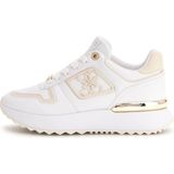 Guess Kadın Beyaz Koyaa 4g ve Peony Logolu Sneaker - Ekru
