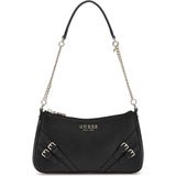 Guess Kadın Bramina Top Fermuarlı Omuz Çantası - Siyah