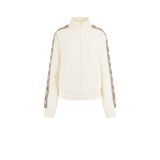 GUESS Kadın Britney Tam Fermuarlı Sweatshirt, Okyanus Tuzu, XL
