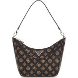 Guess Kadın Dorys Shoulder Omuz Çantası - Kahve - Koyu Kahve
