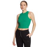 GUESS Kadın EDIE TANK TOP Tişört, Siyah/beyaz, XS