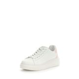 Guess Kadın Elbina14 Cupsole LowSneaker Spor Ayakkabı, Beyaz Pembe, 39 EU