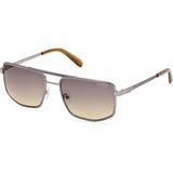 Guess Kadın Güneş Gözlüğü 01.82.0020809B Gri - Altın Renkli Standart Çerçeve ile Şık Tasarım - Kahverengi