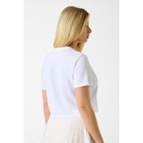 Guess Kadın Habi Aktif T-Shirt - Beyaz