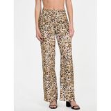 Guess Kadın Jean Pantolon, Leopar Desen, XS Beden