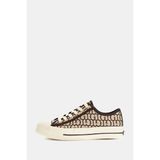 Guess Kadın Kahverengi Carey Logolu Sneaker Düz Tabanlı Şık Tasarım ile Rahat Kullanım